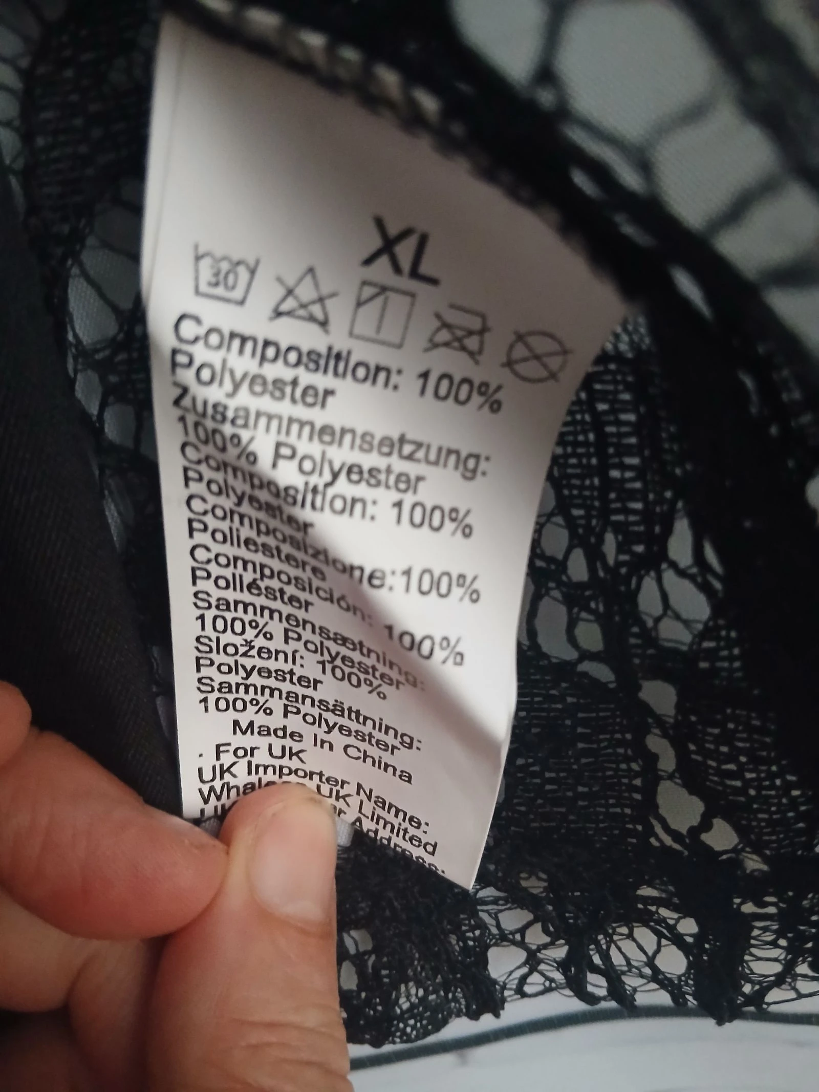 Veste / Blazer preto de dois materiais com renda – photo 8
